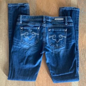 Express Rerock Skinny Jeans